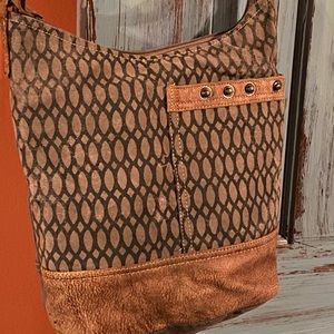 Myra Bag Canvas Leather Tote bag